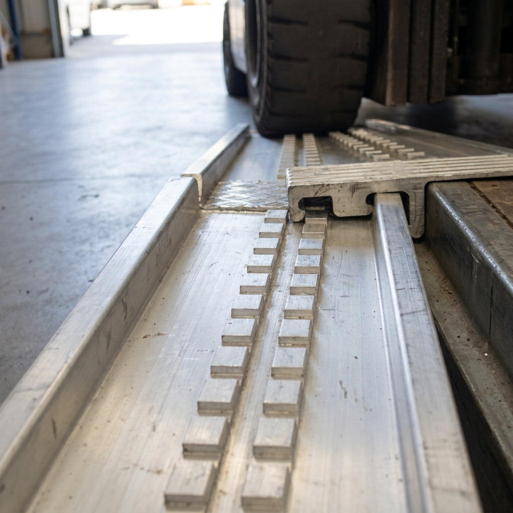 2500mm x 520mm Heavy Duty Aluminium Loading Ramps 2000kg (view 2)