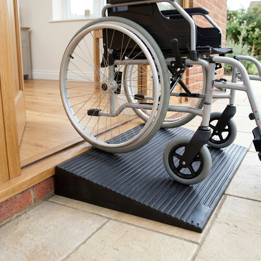 Rubber Threshold Ramp 12mm to 100mm High