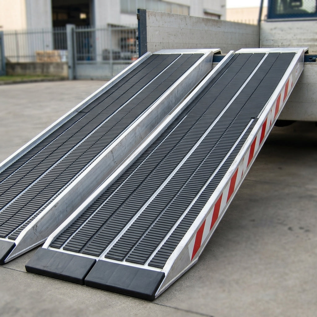 3000mm x 480mm Heavy Duty Ramp with Rubber Coating (view 2)