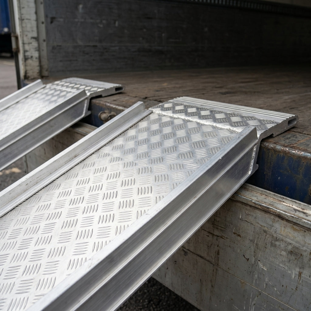 Heavy Duty Loading Ramps 390mm Wide 21500kg Capacity (view 2)