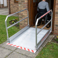990mm Pedestrian Ramp with Handrails, 1000mm Internal Width