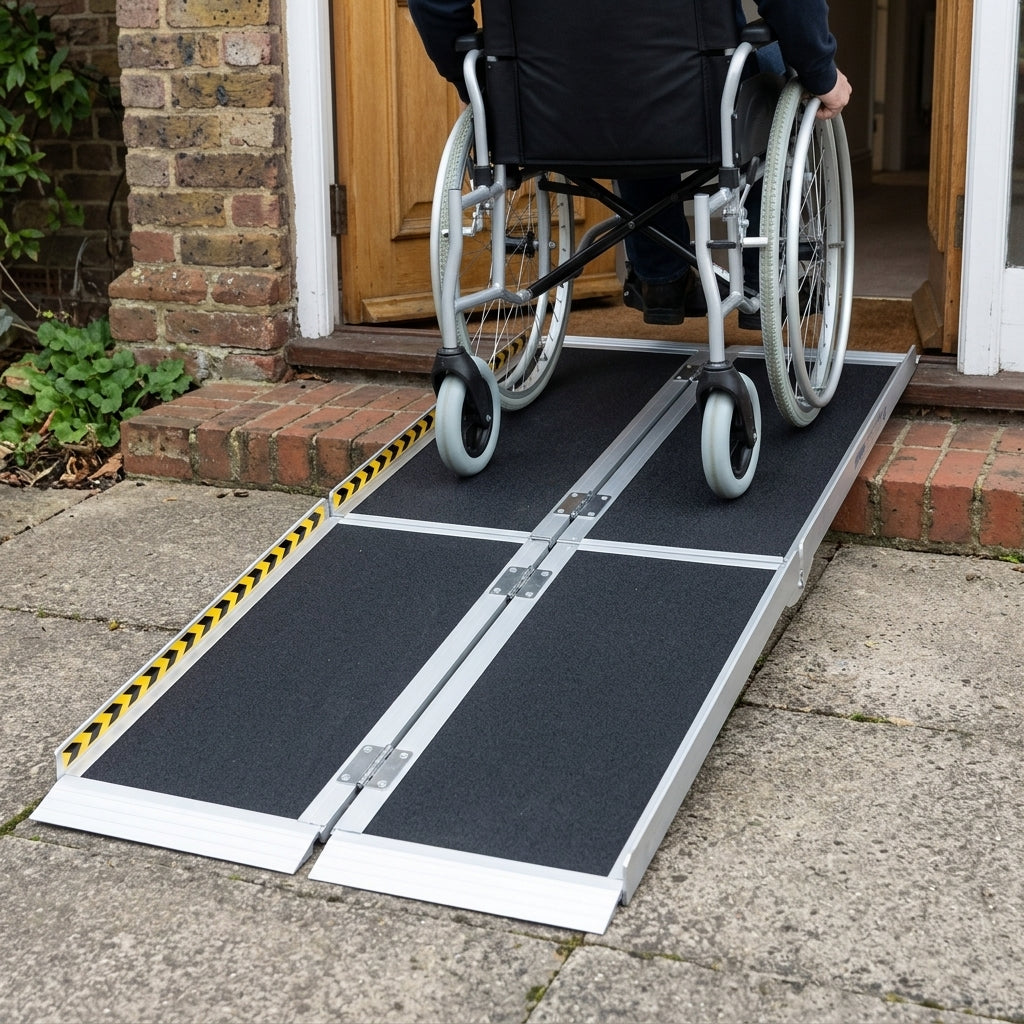 4ft - 10ft Multi-fold Wheelchair Ramps