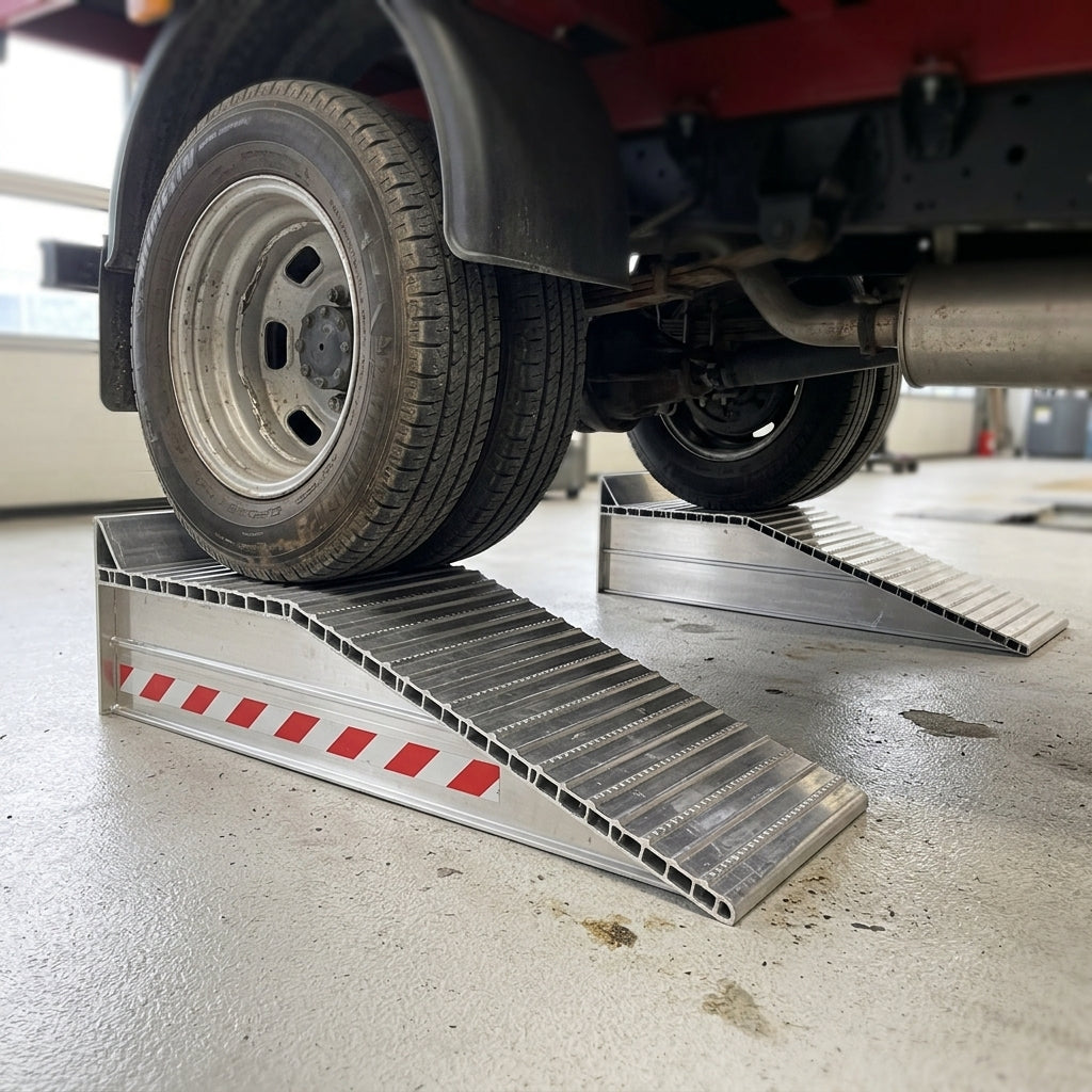 310mm Aluminium Wheel Risers 12000kg Capacity