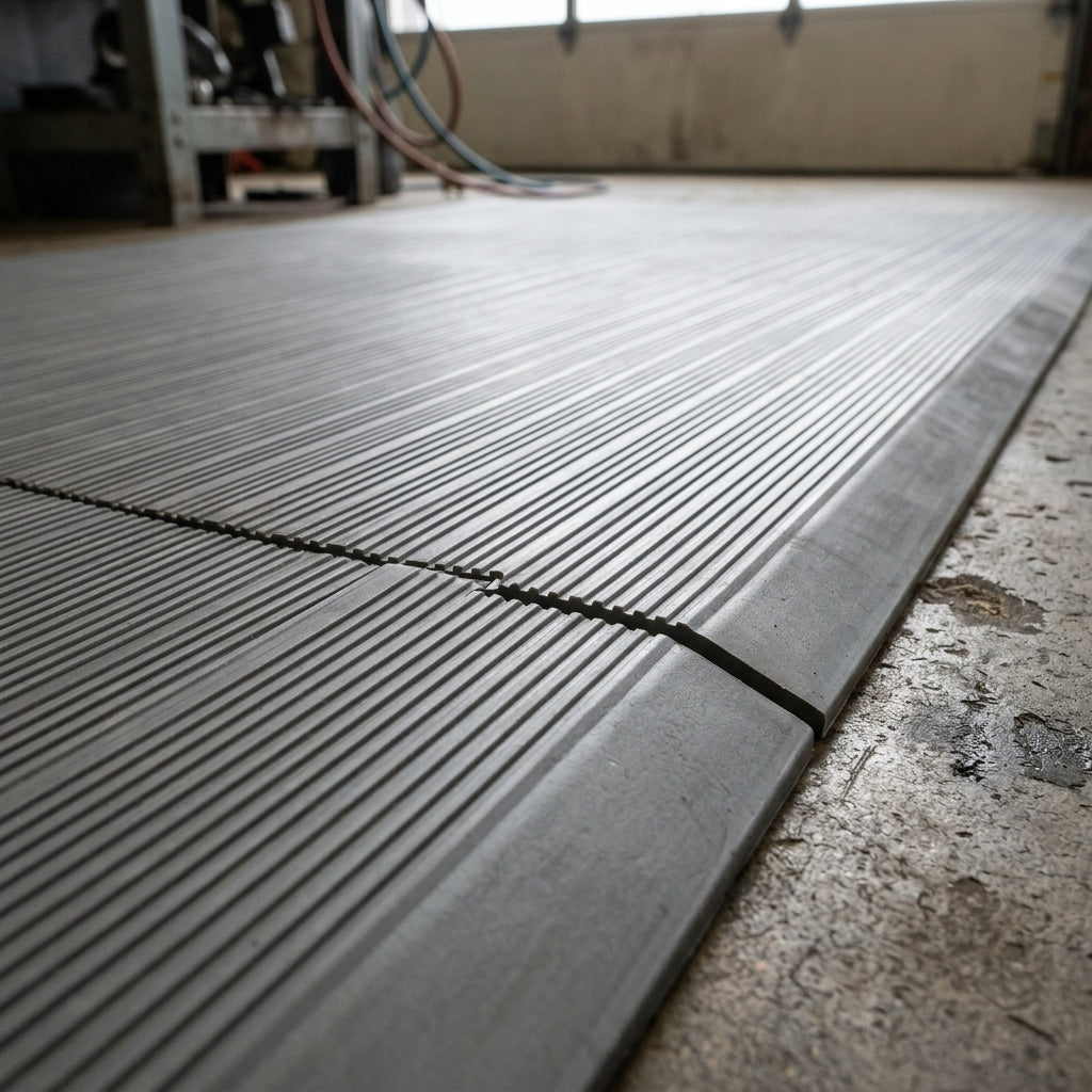 Pre-Cut Anti-Fatigue Mat 91x60cm & 91x150cm Grey 9.4mm (view 2)