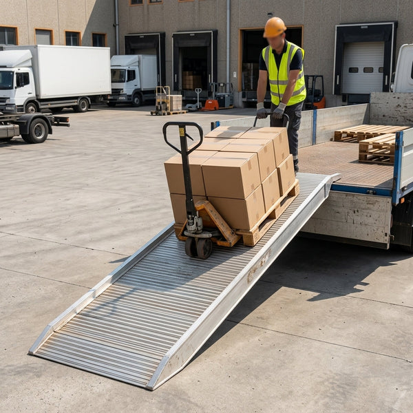 2500mm x 460mm Aluminium Loading Ramp 10000kg Capacity