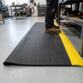 9.4mm Anti-Fatigue Mat Black & Yellow by Linear Meter