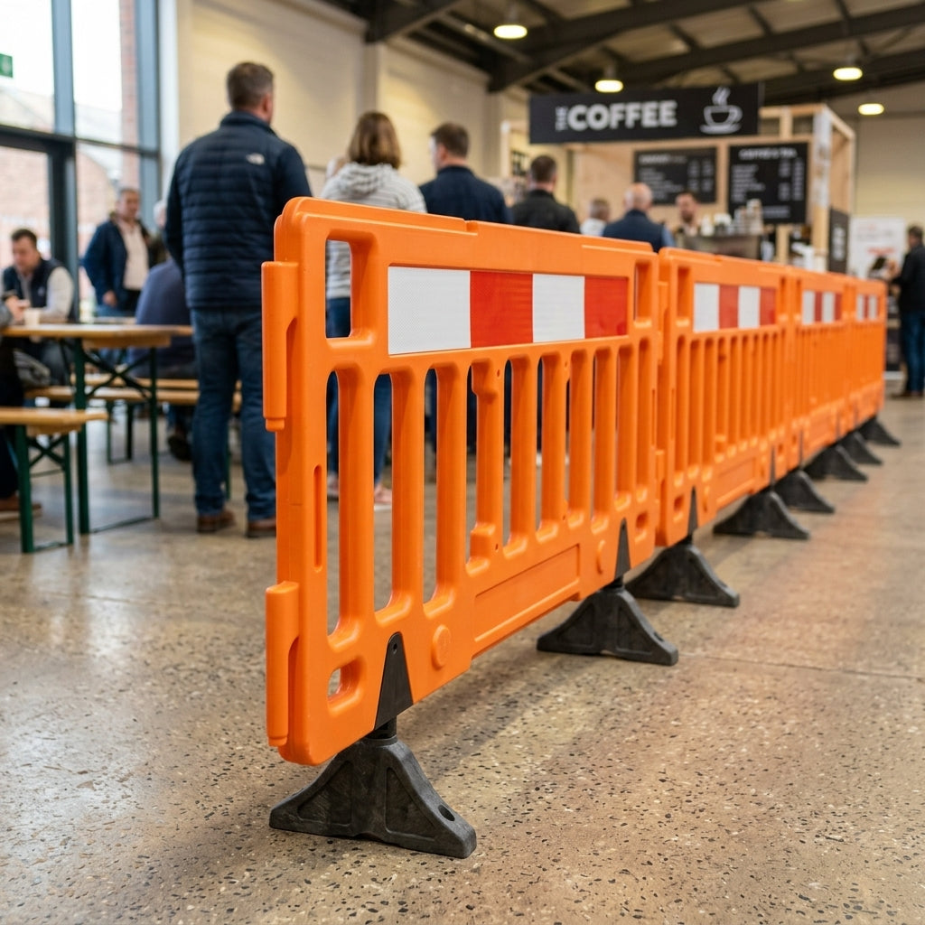 2m Fence Barrier Orange