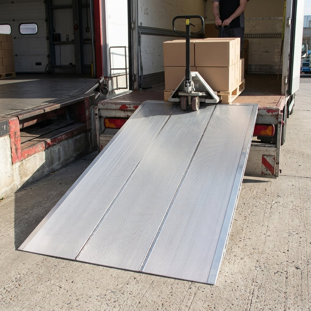 1002mm x 1250mm Heavy Duty Loading Bridge 3420kg Capacity