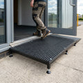 Adjustable Safety Step Stool - Black - Various Sizes