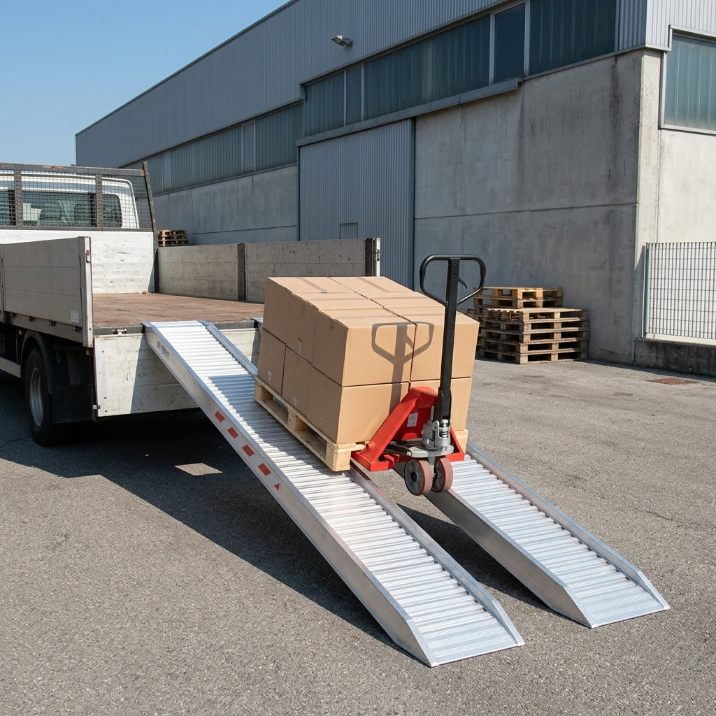 5000mm Aluminium Loading Ramps 2770kg Capacity
