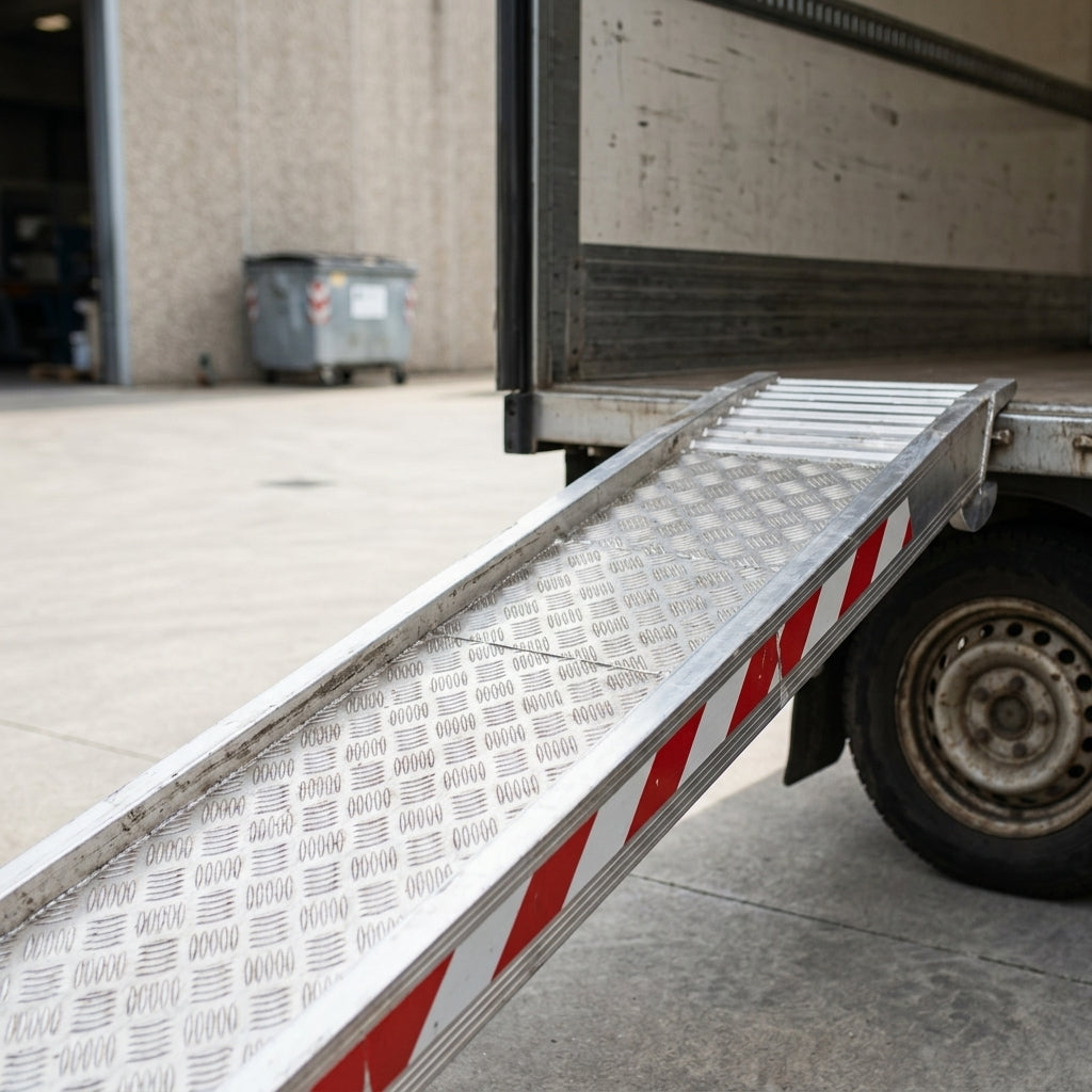 3500mm x 400mm Aluminium Loading Ramp 3000kg Capacity (view 2)