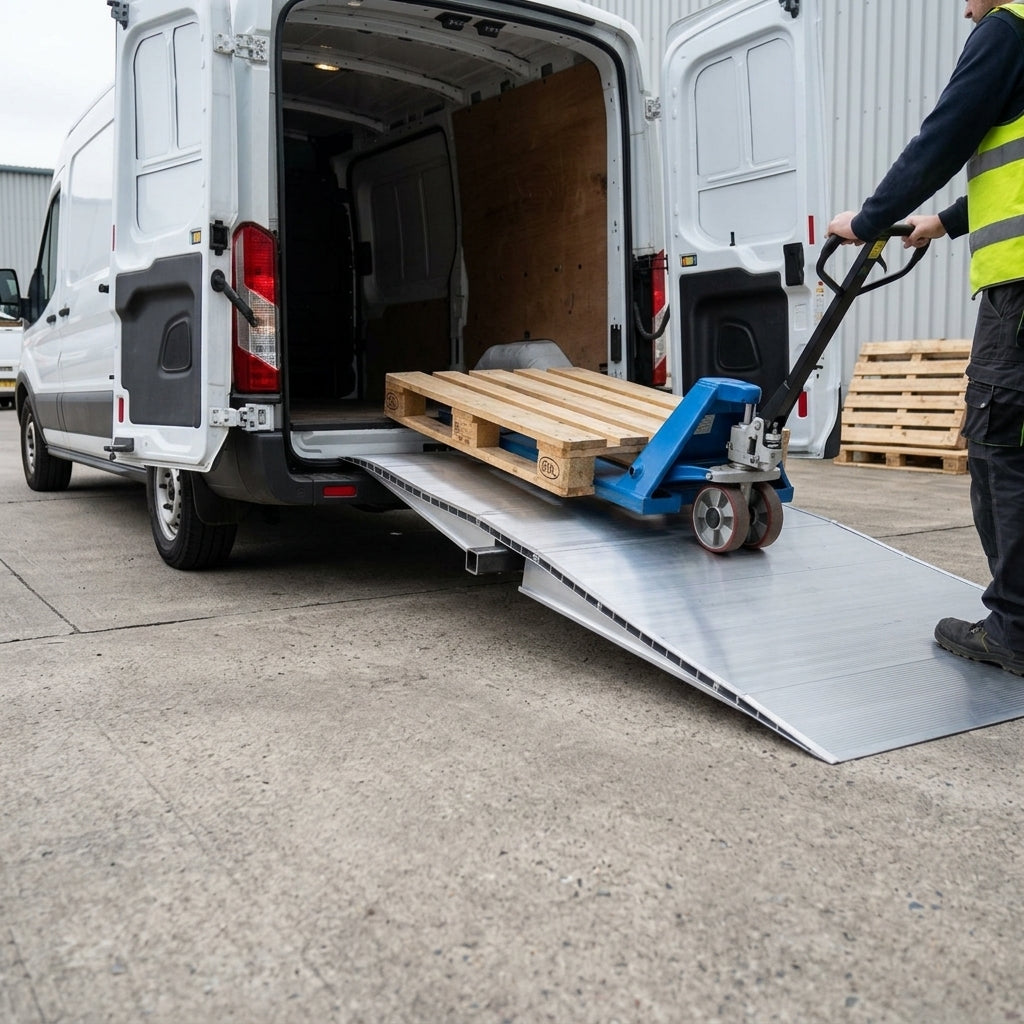 85mm High Loading Bridge Ramp 1000kg Capacity
