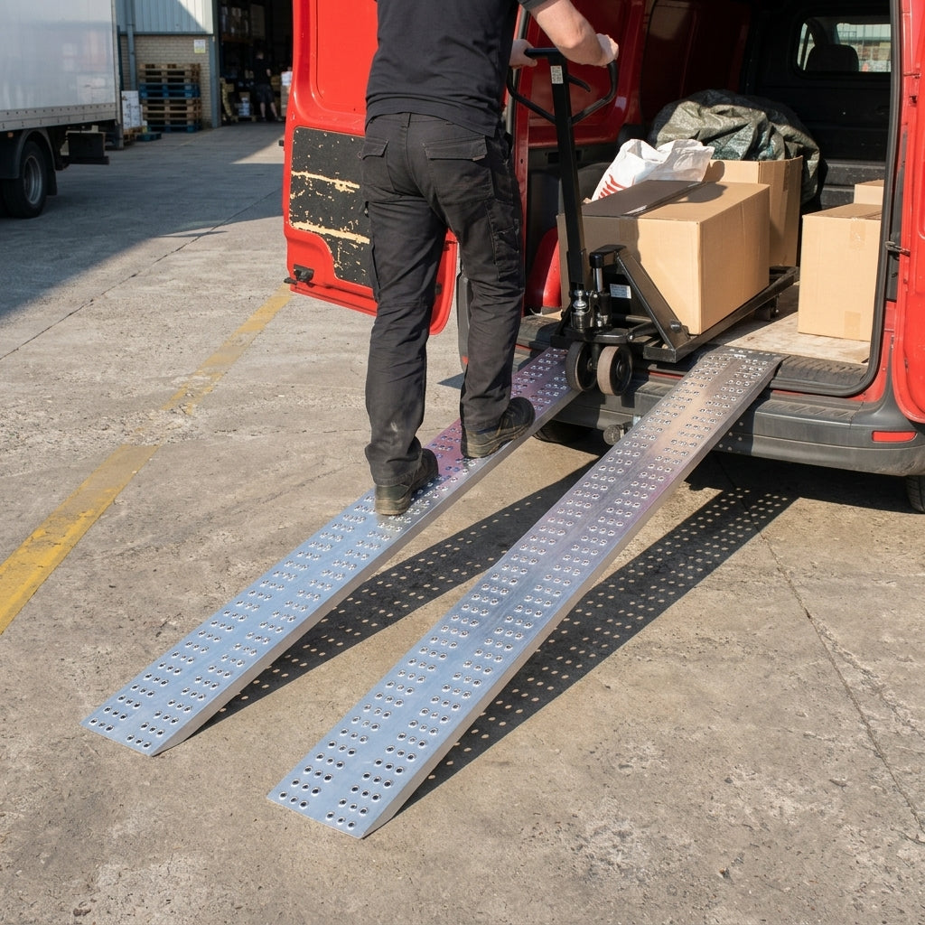1500mm Lightweight Loading Ramps - 600kg Capacity