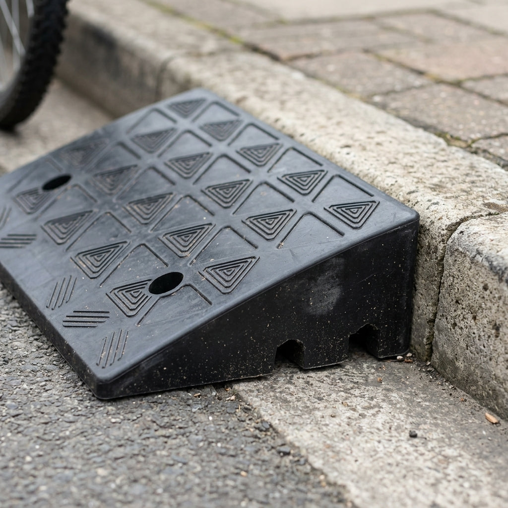 135mm Rubber Kerb Ramp 5000kg Capacity (view 2)