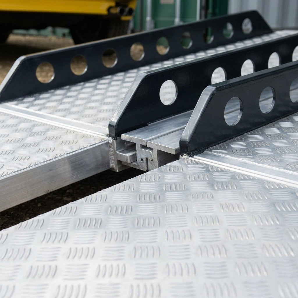 1500-3000mm Heavy Duty Car Loading Ramps 2900kg Capacity (view 2)