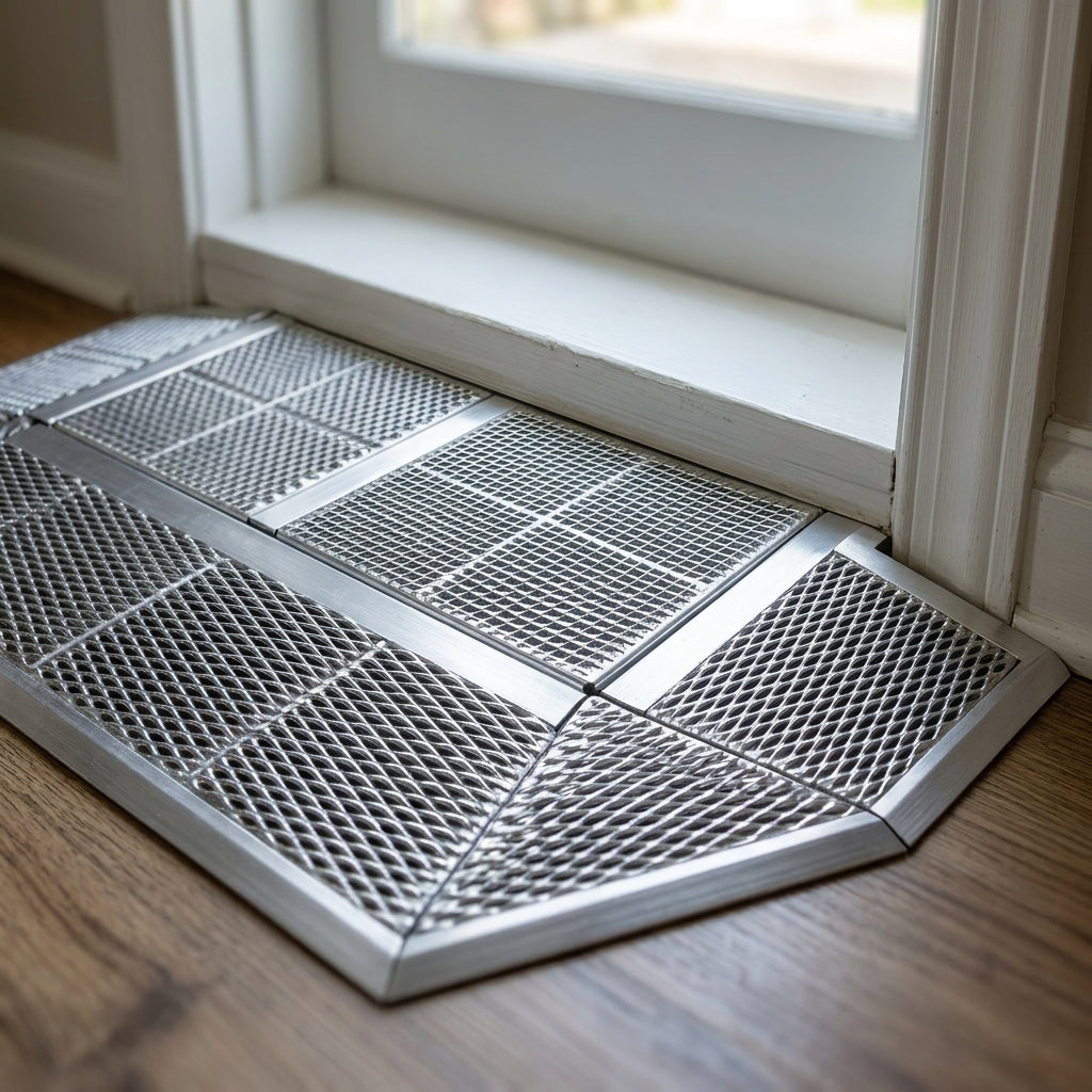 Modular Threshold Ramp - 3-Way Access - Height Adjustable 120mm (view 2)