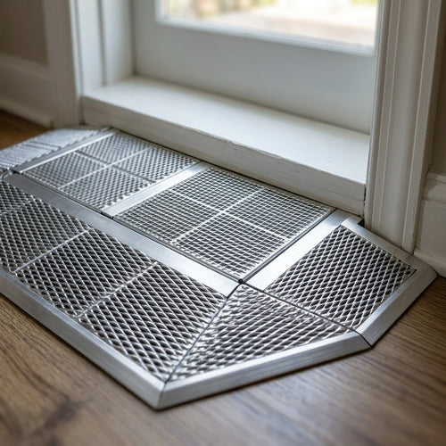 Modular Threshold Ramp - 3-Way Access - Height Adjustable 120mm (view 2)