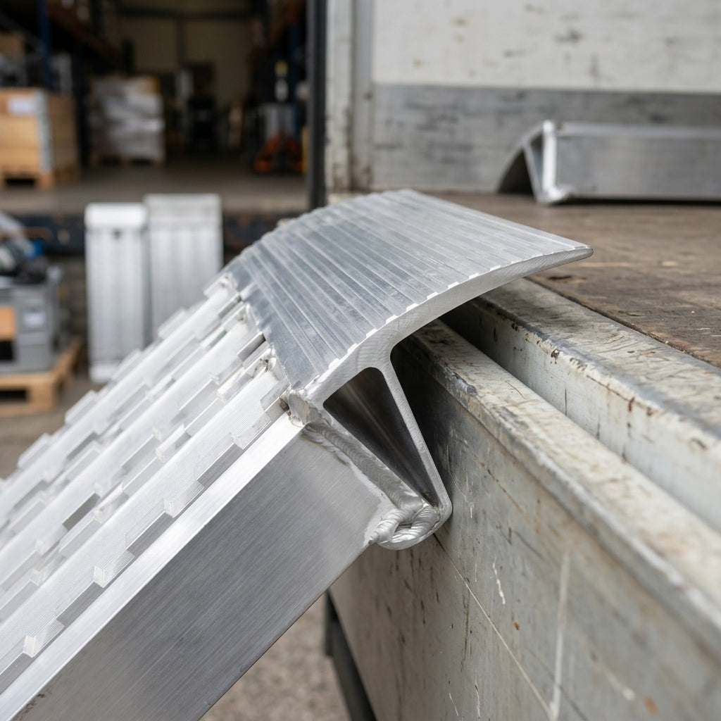 3500mm Loading Ramps Aluminium Milled Surface 9145kg Capacity (view 2)