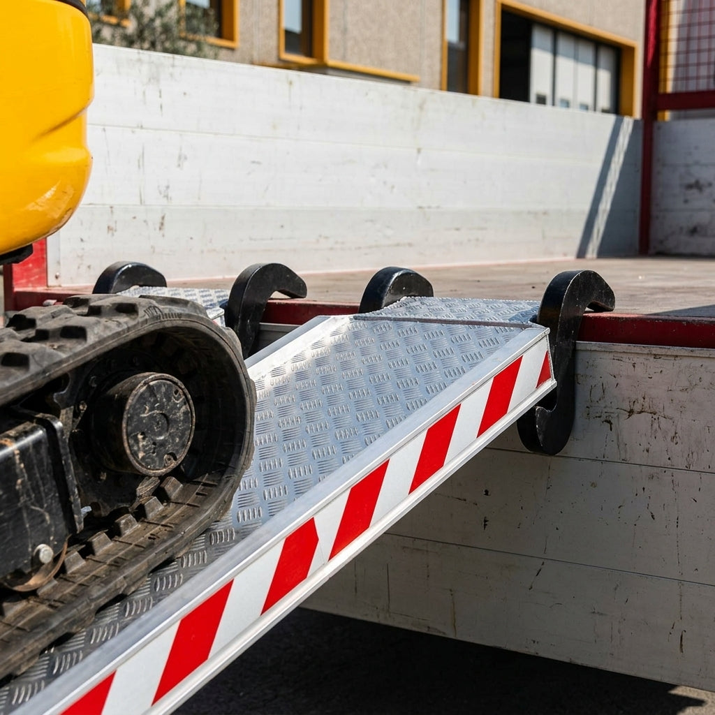 3500mm x 400mm Aluminium Loading Ramps 4580kg Capacity (view 2)