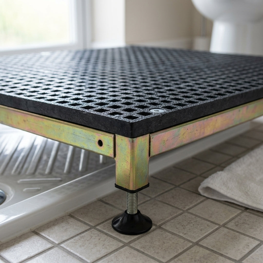Adjustable Half Step with GRP Grip Surface (view 2)