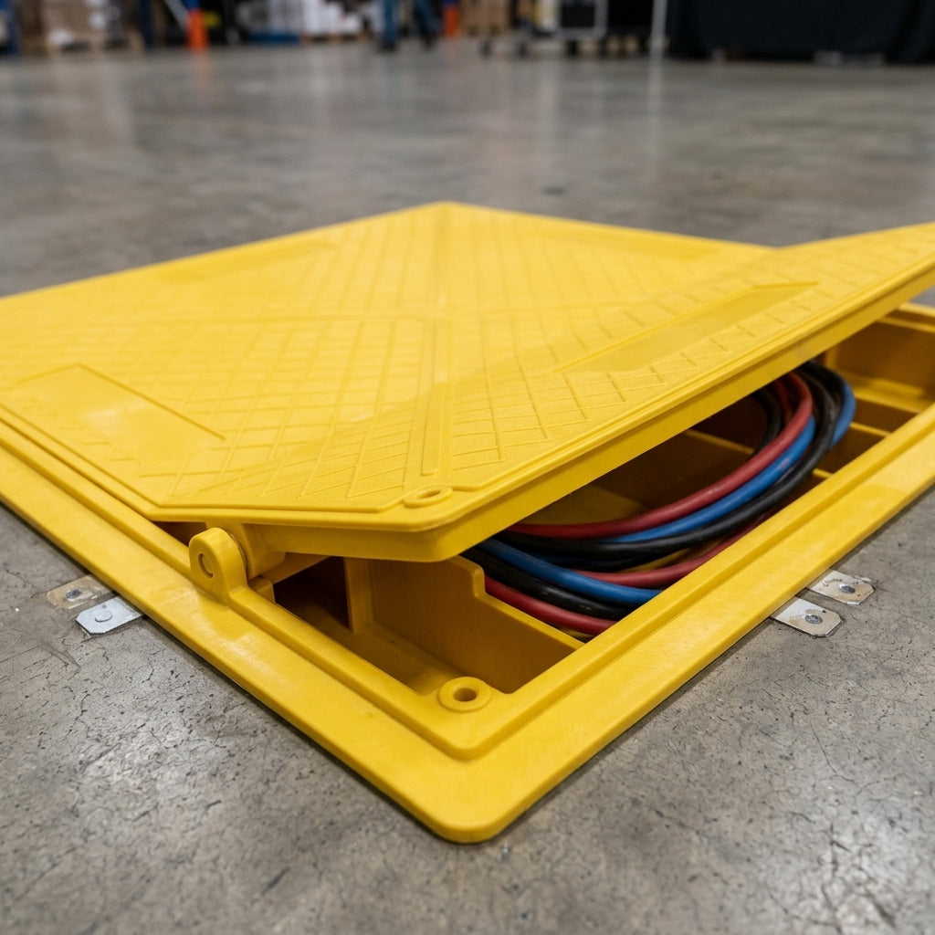 1080mm x 1080mm Trench Cover Lightweight SMC 2000kg Capacity (view 2)