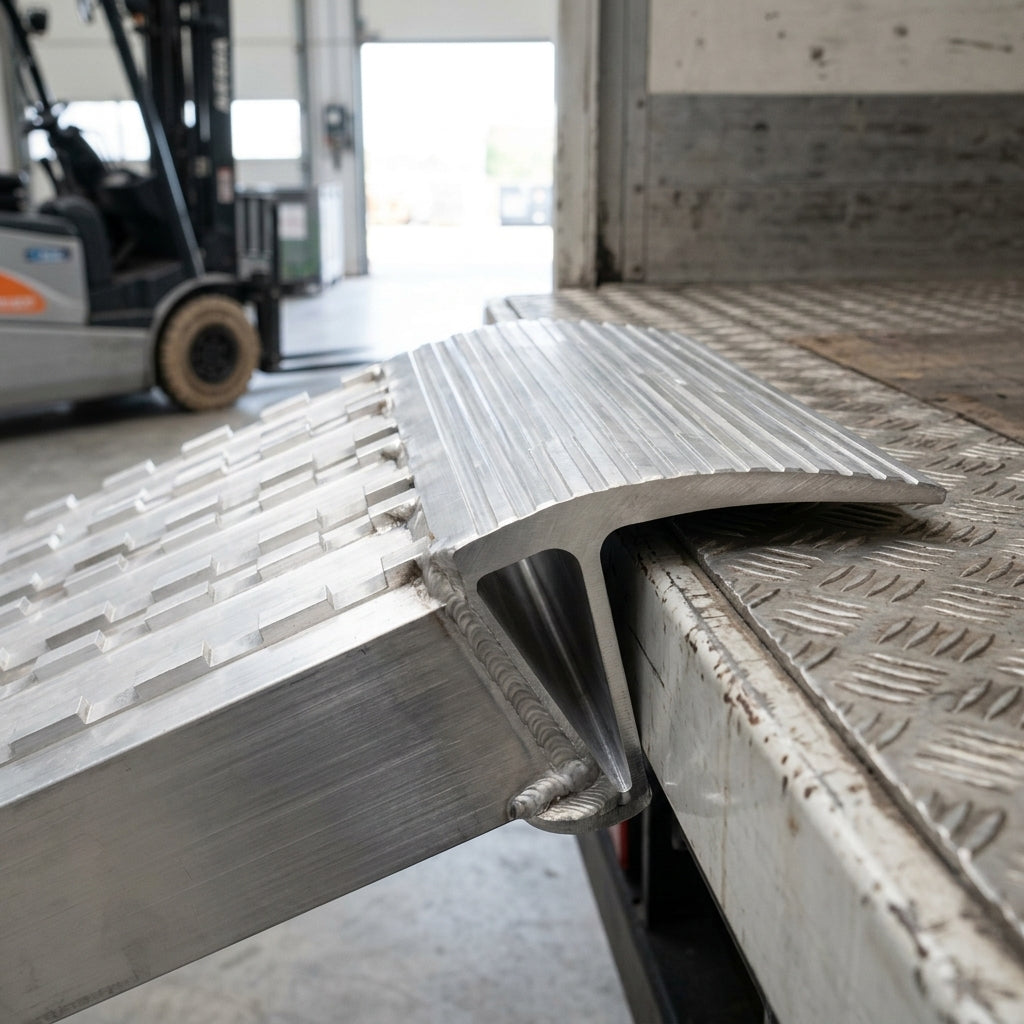 1000mm Loading Ramps Aluminium Milled Surface 2900kg Capacity (view 2)