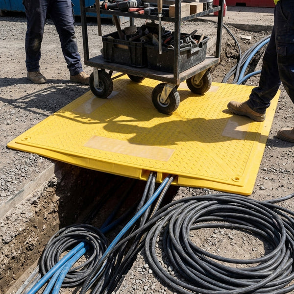 1220mm x 1600mm Trench Cover 3500kg Capacity Max 900mm Span