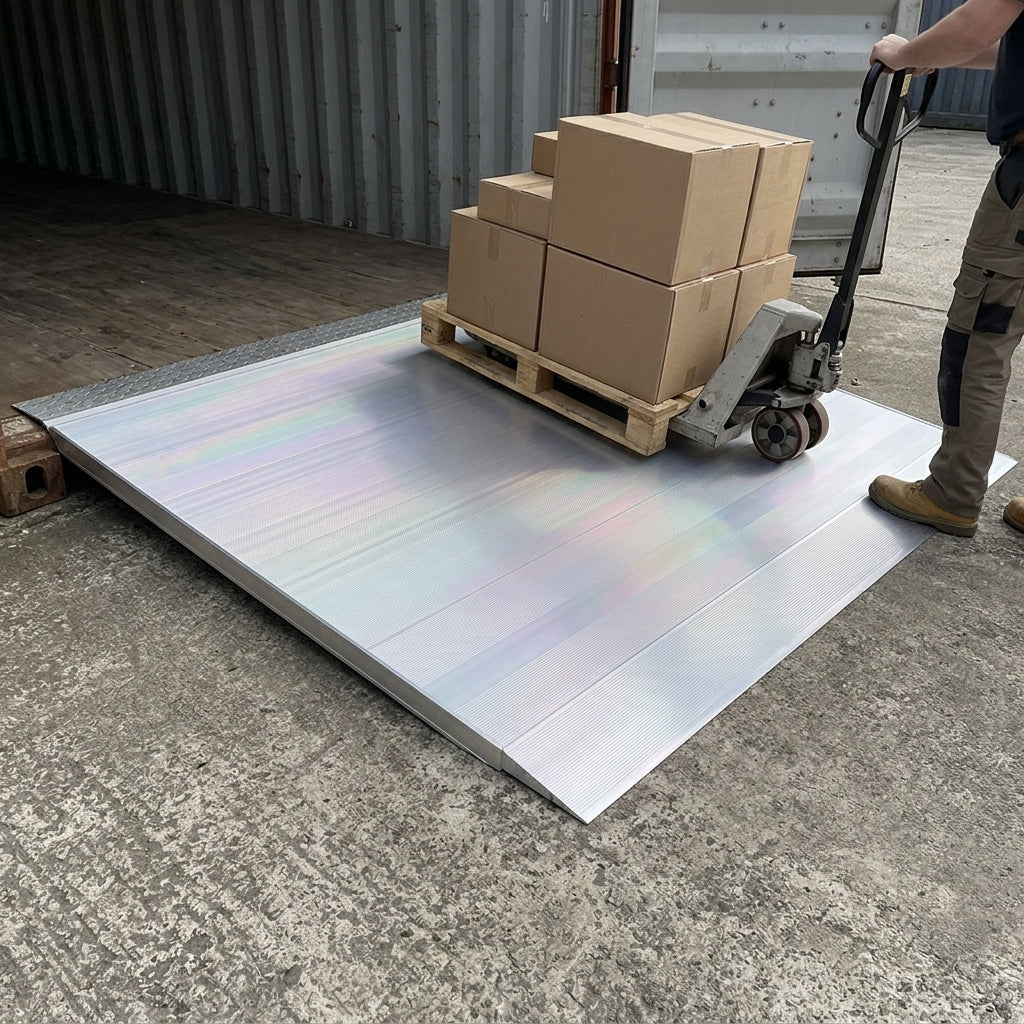 2200mm Wide Pallet Truck Ramp 2000kg Capacity