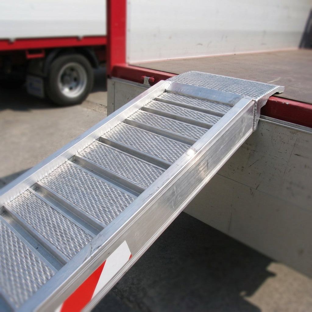 4500mm x 400mm Aluminium Loading Ramp 1800kg Capacity (view 2)