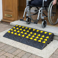 100mm High Rubber Kerb Ramp Pair 600mm x 300mm