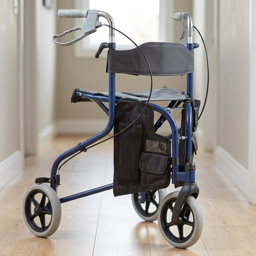 Lightweight Tri-Walker with Seat (view 2)