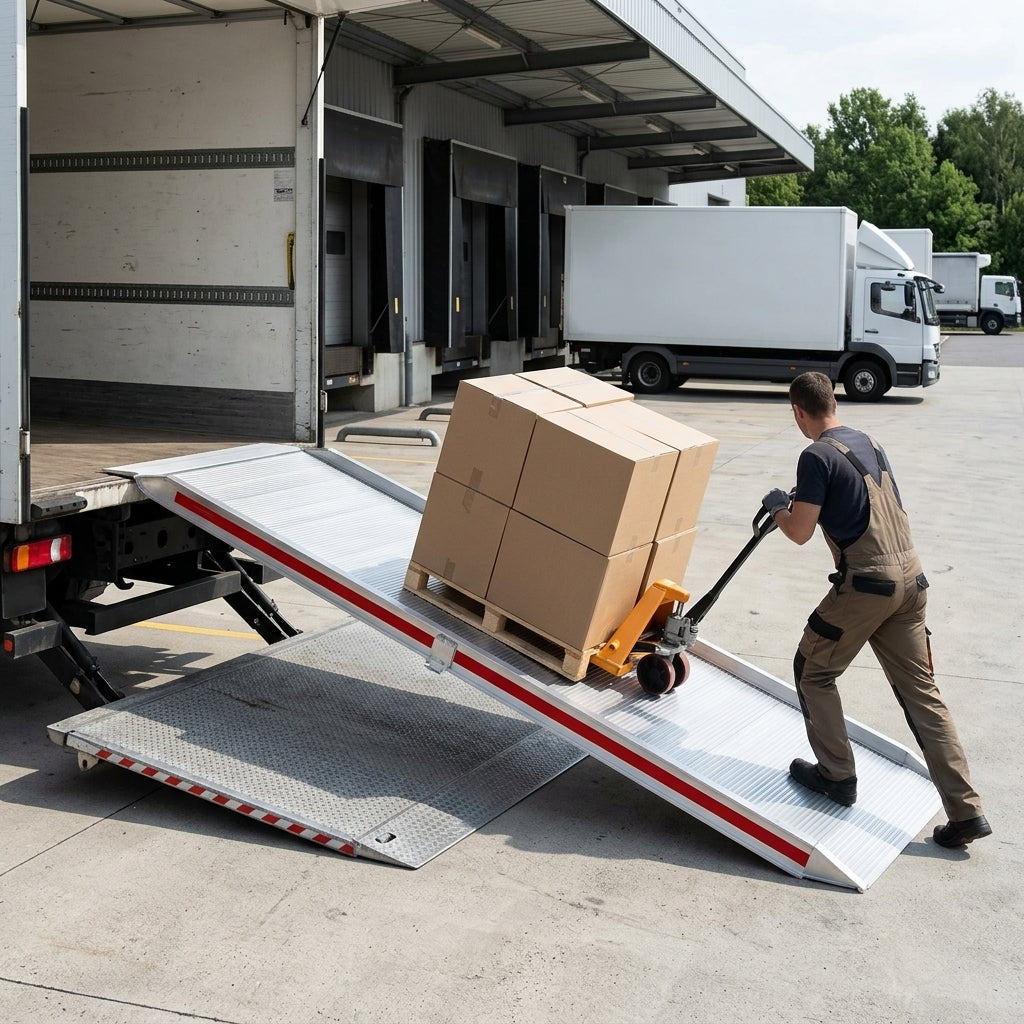 4500mm Loading Ramp Aluminium 2770kg Capacity