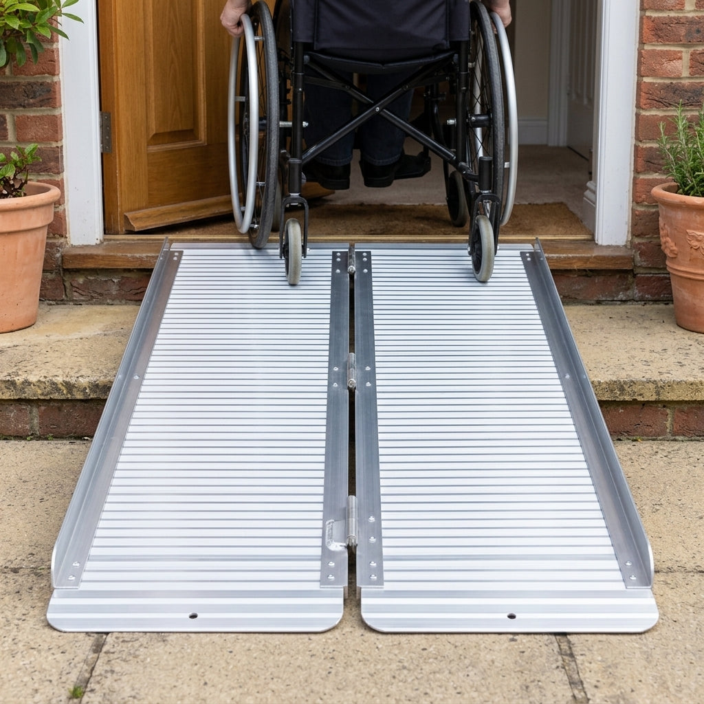 7ft Folding Suitcase Ramp 715mm Internal Width