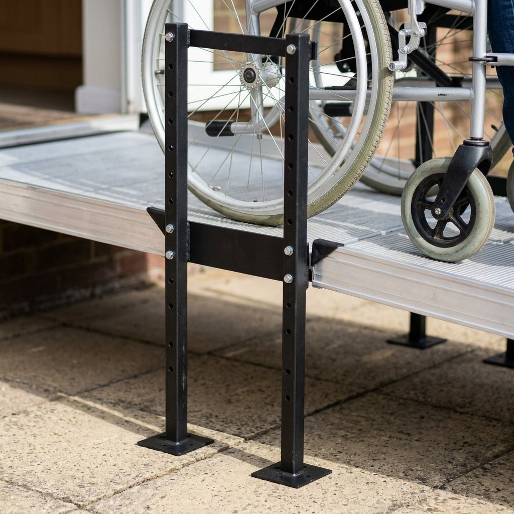 Joining Support for Wheelchair Ramp (view 2)