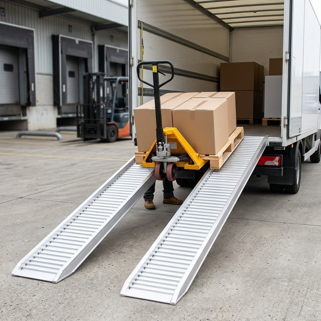 5000mm Aluminium Loading Ramps 1500kg Capacity
