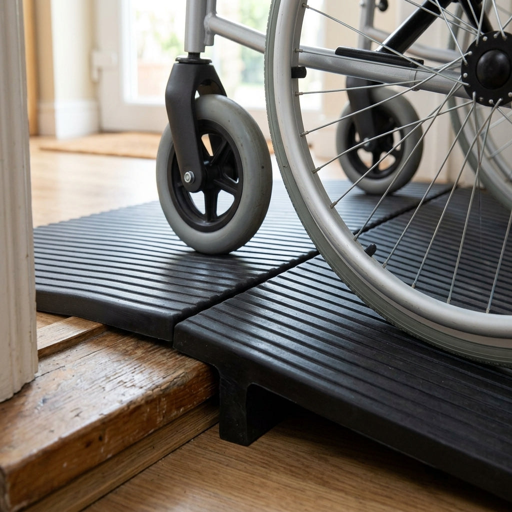 1000mm Rubber Threshold Ramp up to 30mm High (view 2)