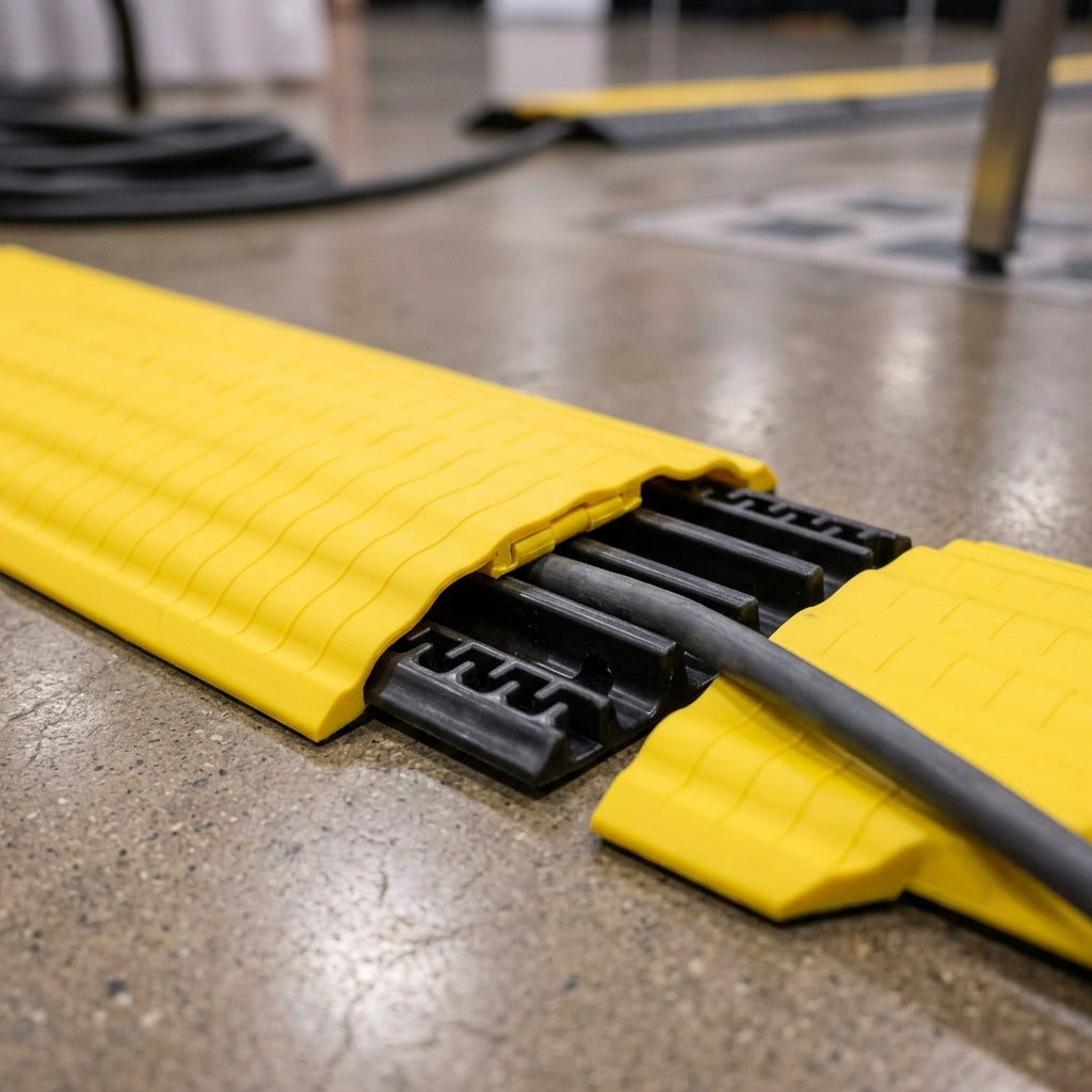End Ramp for 4-Channel Cable Protector (view 2)