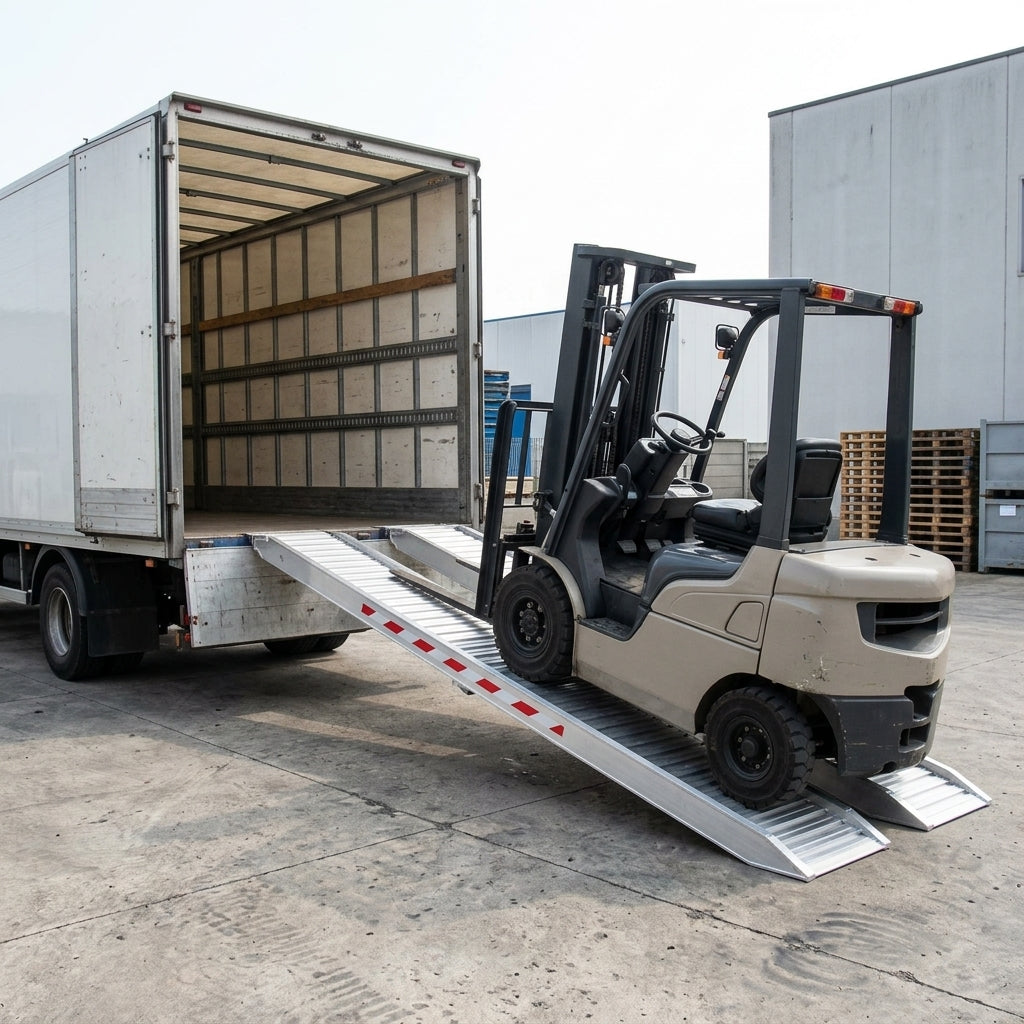 4000mm Aluminium Loading Ramp 4155kg Capacity