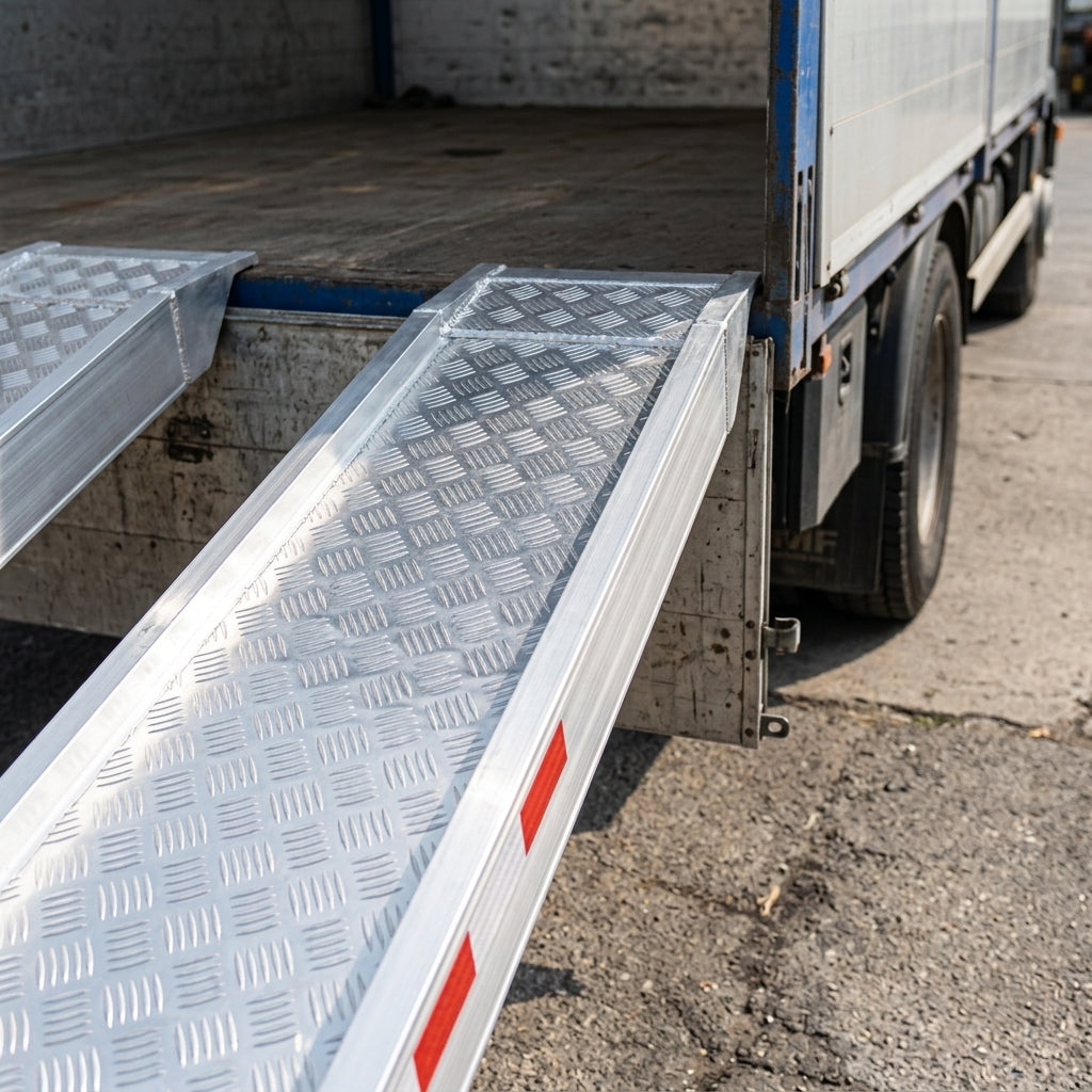 2500mm x 460mm Aluminium Loading Ramps 7000kg Capacity (view 2)