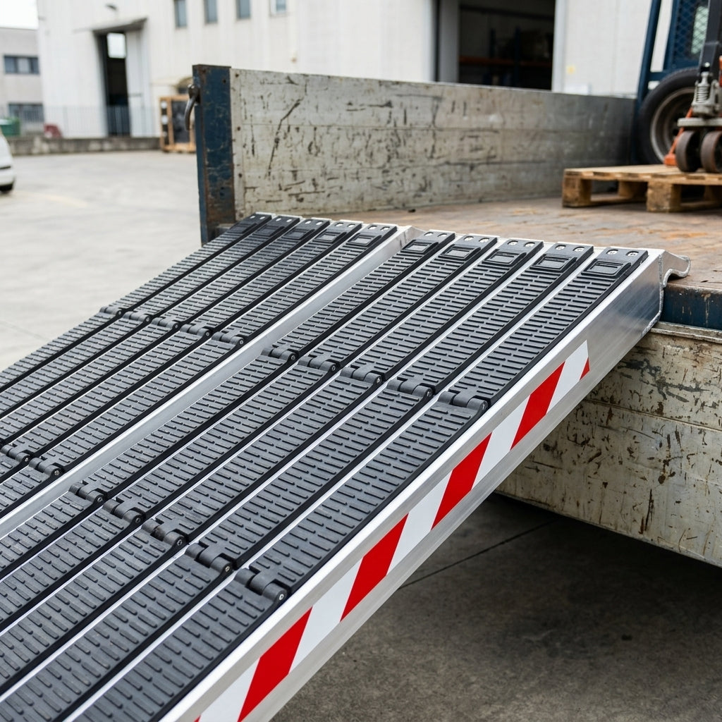 3000mm x 720mm Heavy Duty Ramp with Rubber Coating (view 2)