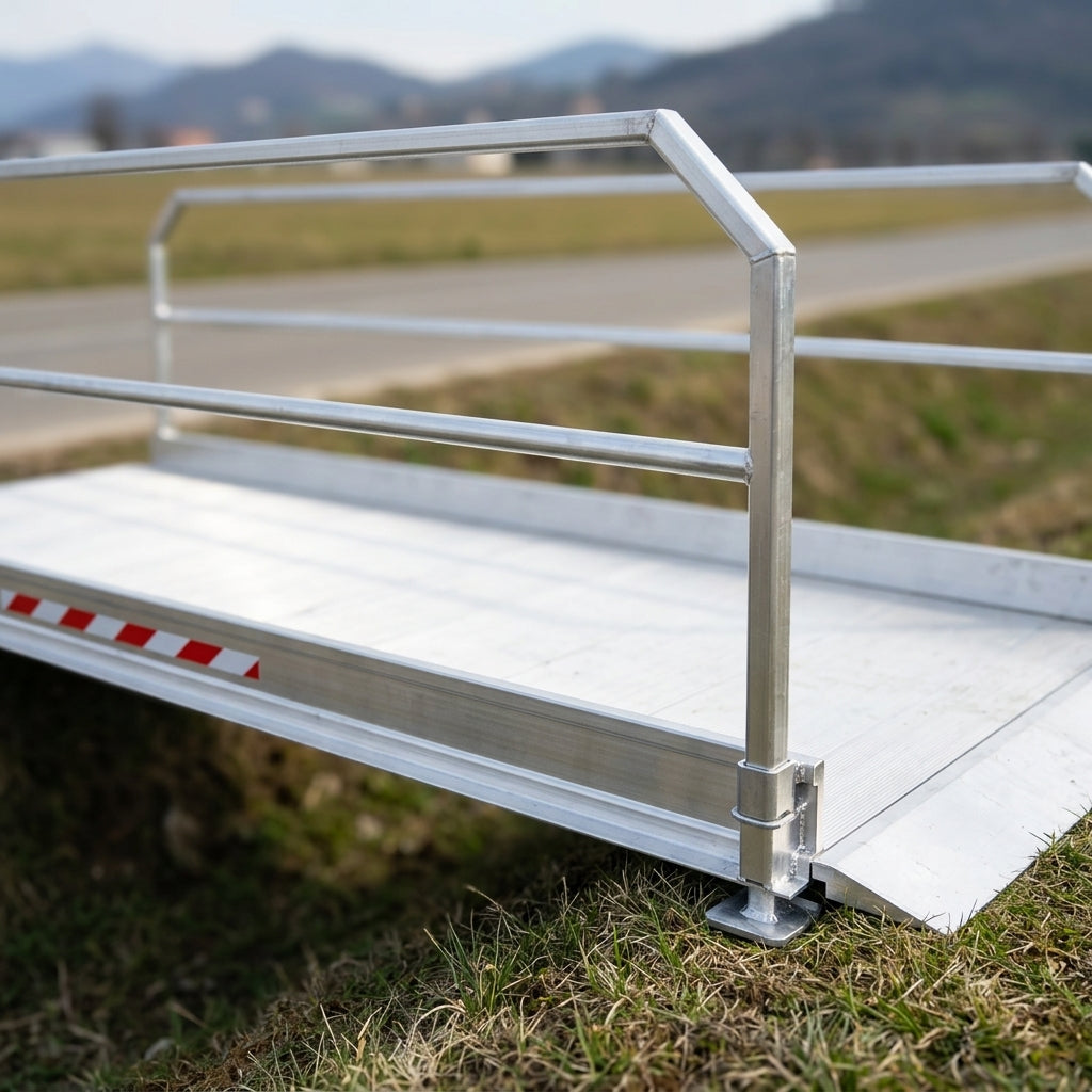4060mm Vehicle Gangway with Handrails (view 2)