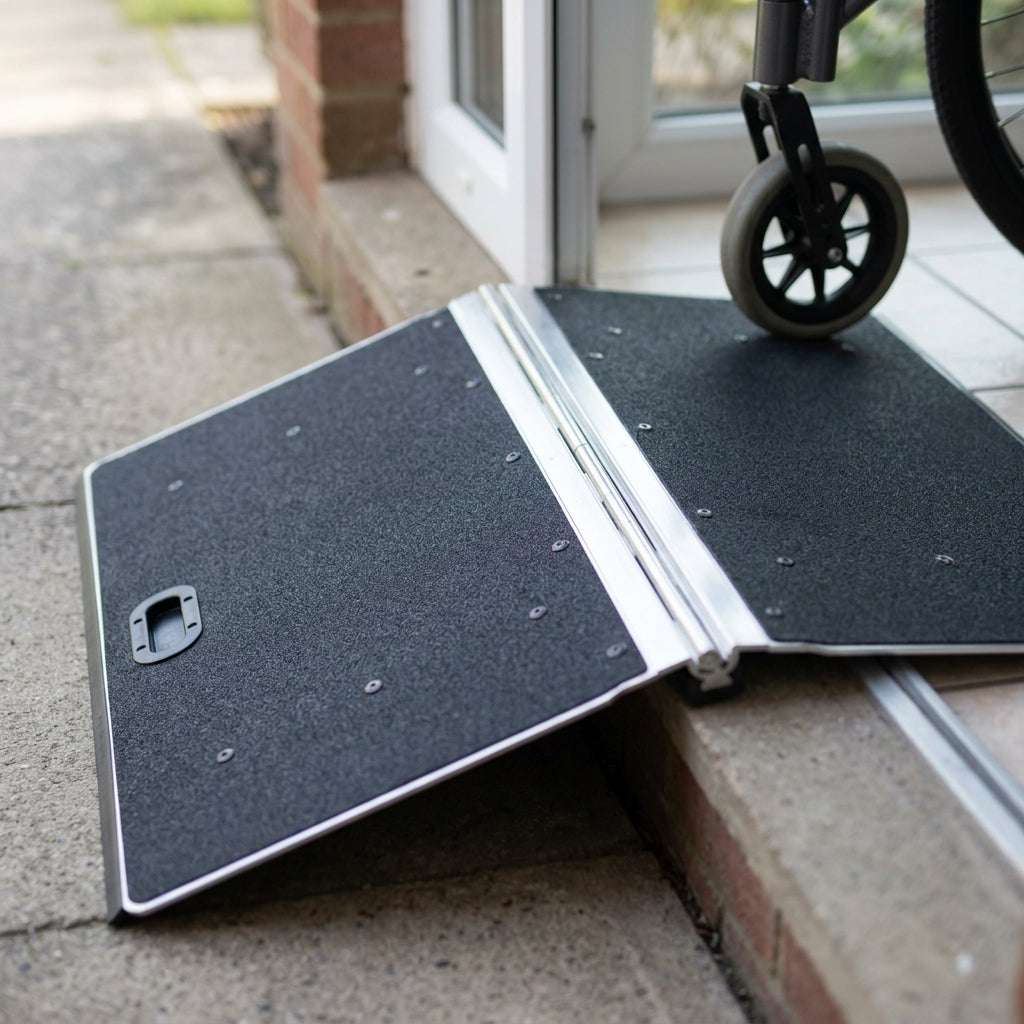 Bridge Threshold Ramp - Folding Aluminium Design (view 2)