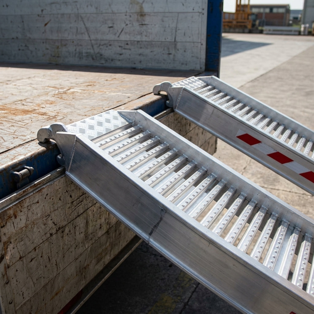 2500mm x 510mm Aluminium Loading Ramps 14000kg Capacity (view 2)