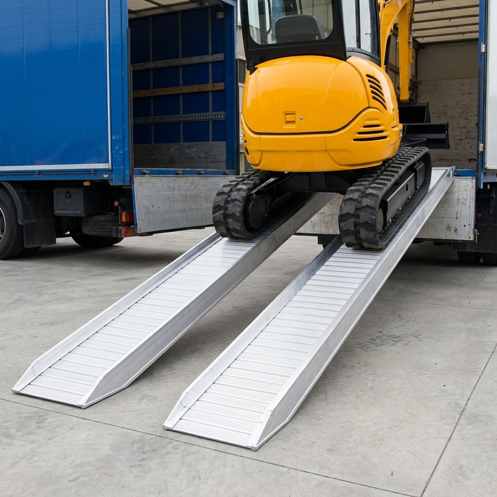 4000mm Aluminium Loading Ramp 3325kg Capacity