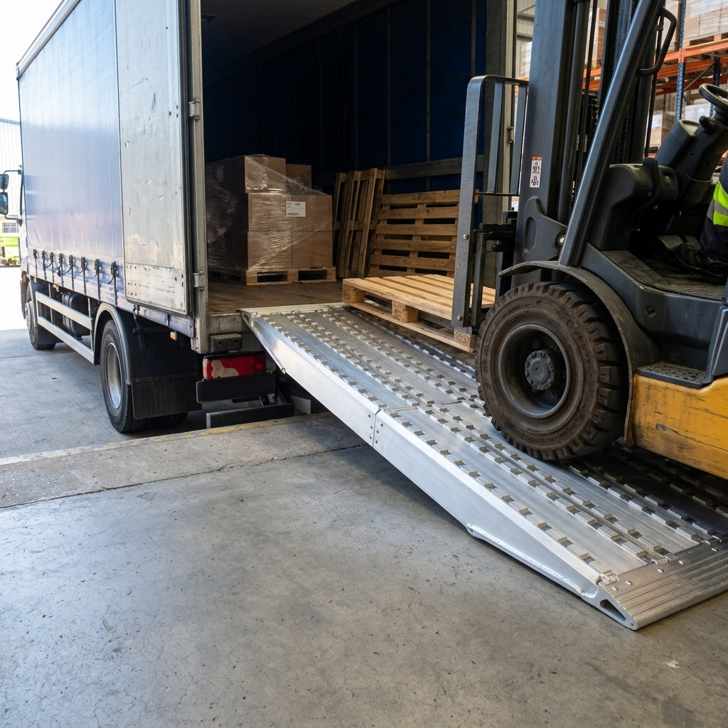 3000mm x 520mm Heavy Duty Aluminium Loading Ramps
