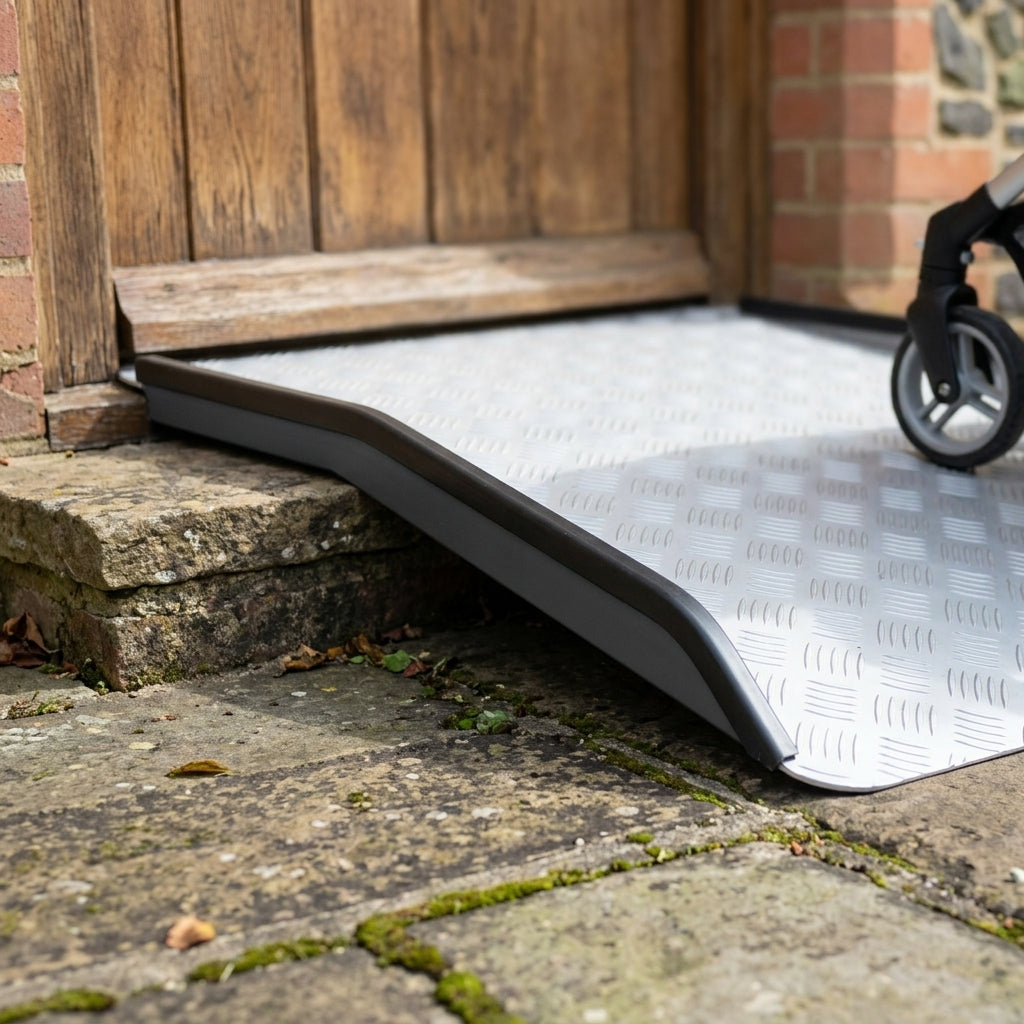 Fixed Threshold Ramp 2ft-6ft Anodised Aluminium (view 2)