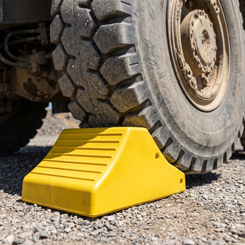 45cm x 38cm Heavy Duty Wheel Chocks (view 2)