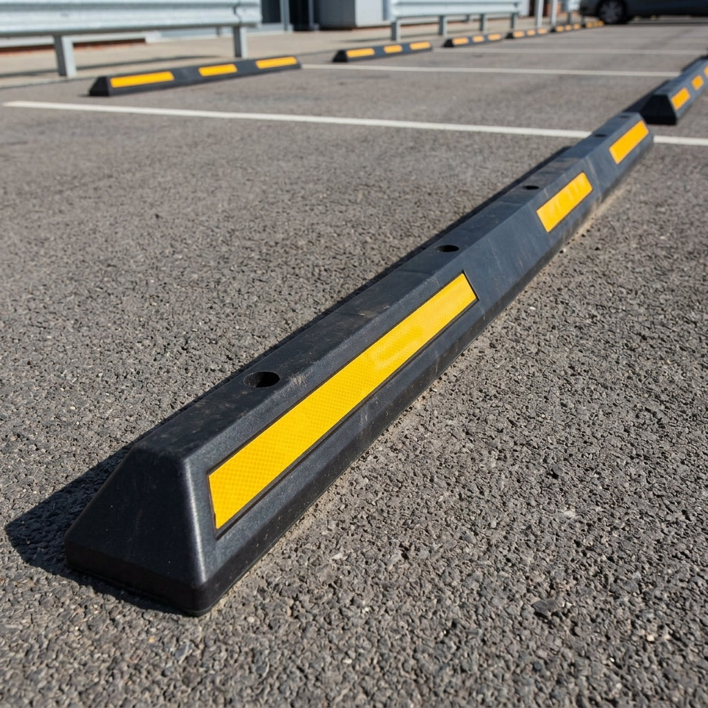 2000mm Wheel Stop Kit with Reflectors