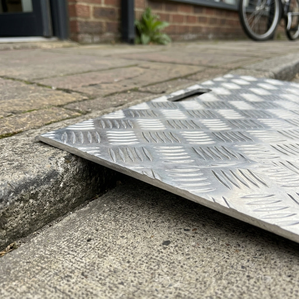 10mm - 50mm Aluminium Wedge Ramp 800kg Capacity (view 2)