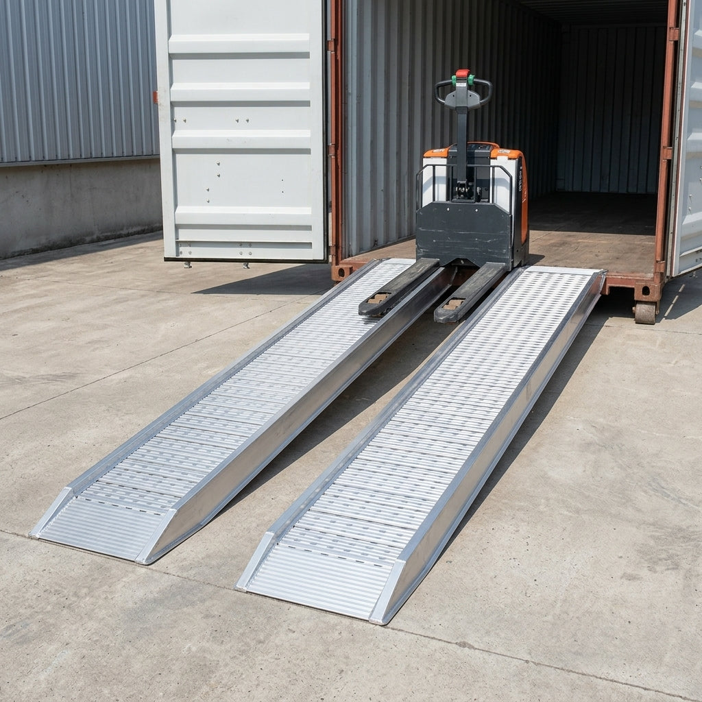4500mm Aluminium Loading Ramps 8500kg Capacity